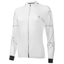 Airtracks Funktions Fahrradtrikot Langarm Pro Line - weiß - L - L