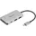 Targus USB-C Multiport-Hub mit 2 USB-A und 2 USB-C-Anschlüssen und 100 W PD Pass-Through