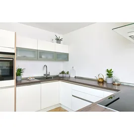 Respekta Atlanta 1 rechts Einbauspüle granit schwarz Handbetätigung 860 x 435 mm