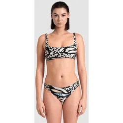 Bustier-Bikini Damen arena Water Print Multiprints - Butterflies - XS