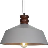 Paco Home KUTTER 1-flg. Ø 34,5 cm rund grau-blau Beton