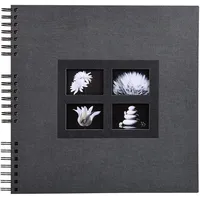 Exacompta Spiralalbum Passion 32x32 schwarz, 16841E