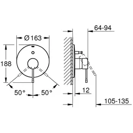 Grohe Essence Einhandwannenmischer Supersteel