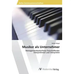 Musiker als Unternehmer