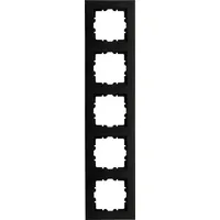 Heinrich Kopp Kopp HK07 PURE - Abdeckrahmen 5-fach, Farbe: