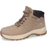 Dockers BY GERLI Gr. 46, grau (taupe) Herren Schuhe High Top Sneaker, Schnürboots mit weich gepolstertem Schaftrand