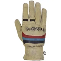Helstons Mora Handschuhe - beige / bleu / rouge