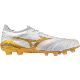Mizuno Morelia Neo IV Herren White/MP Gold/Cool Gray 44