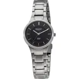 REGENT Damen Armbanduhr Analog Metallarmband D2URBA711 - Silber