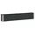 vidaXL Hochbeet 200 x 30 x 36 cm Schwarz