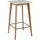 Wohnling Bartisch 60 x 110 x 60 cm Weiß/Eiche
