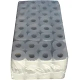 Toilettenpapier Krepp 1-lagig WC-Papier natur Großpaket 64 Rollen/Paket x 400 Blatt, 1-lagig, recycling