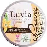 Luvia Cosmetics Brush Soap Reinigungsseife für Kosmetikpinsel mit Duft Vanilla 100 g
