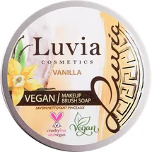 Luvia Cosmetics Brush Soap Reinigungsseife für Kosmetikpinsel mit Duft Vanilla 100 g