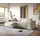 DeLife Ecksofa Sirpio XL 270x170 cm Cord Beige Recamiere variabel, Ecksofas