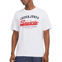 JACK & JONES JJELOGO Tee SS O-Neck 2 COL