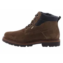 SIOUX Herren Adalrik Stiefelette, Safari, Schwarz, 41 EU Weit