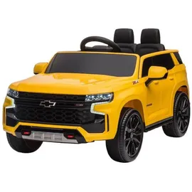 ES-Toys Elektro Kinderauto Chevrolet Tahoe gelb (12 V)