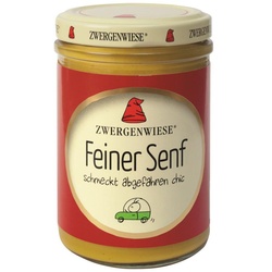 Zwergenwiese Feiner Senf glutenfrei 160 g
