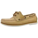 Lumberjack Bootsschuhe für Damen, beige, 40 EU
