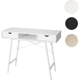 Mendler HWC-E92 Konsolentisch 100x40xcm weiß