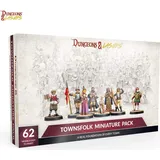 Archon Studio Dungeons & Lasers - Townsfolk Miniature Pack