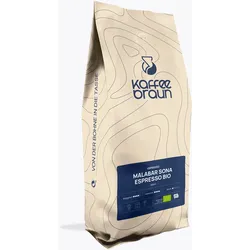 Kaffee Braun Espresso Malabar Sona Bio 1kg