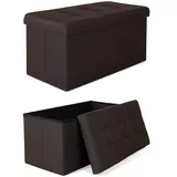 tavora Sitzhocker 76 x 38 x 38 cm 1-tlg. Braun