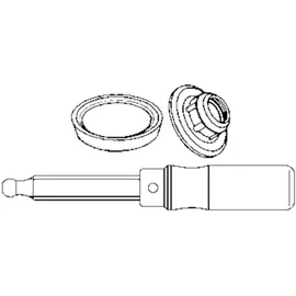 Bessey Holzgriff inkl. wechselbarer Druckplatte für TG Ausladung 140-175 mm TGK ≥GZ30 ≥GM30Z