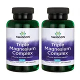 Swanson Triple Magnesium Complex 400 mg Kapseln 3 x 300 St.