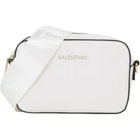 Valentino Fall Re Umhängetasche Kunstleder Beige/White