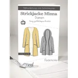 Fadenkäfer Schnittmuster und Nähanleitung - Damen Strickjacke Minna