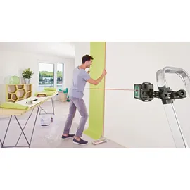 Bosch Kreuzlinien-Laser Quigo incl. Adapter, Klemme, Batterien