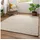 Steffensmeier Wollteppich Benin, Rechteckig, Handwebteppich, Fusselstopp beige 90 cm x 160 cm