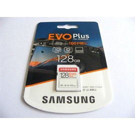 Samsung microSDXC EVO Plus 128GB class 10 UHS-I U3