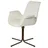 Jahnke Schalenstuhl POLE TWIST Polyester weiß