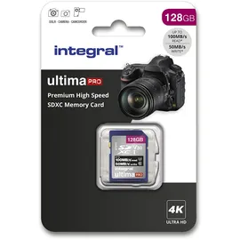 Integral SDXC 128GB Class 10 UHS-I V30