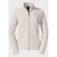 Schöffel Damen Leona3 Fleece Jacke (Größe XL, weiss)