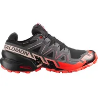 Salomon Speedcross 6 Gore-Tex Herren Black/Fiery Red/Almond Milk 49 1/3