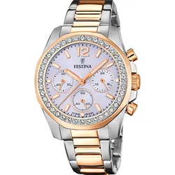 Festina Quarz Damen Boyfriend F20608/3 - blau - 38.1mm