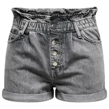 Only Jeansshorts Grau XS