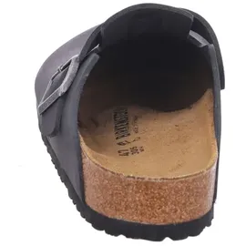 Birkenstock Boston Nubukleder geölt schwarz 42