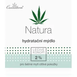 Cannaderm Natura Moisturizing soap pH 5.5 feuchtigkeitsspendende Seife mit Hanföl 100 g