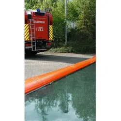 Flexible Abdichtung zur Befüllung mit Wasser, 15 Meter, mit Behälter