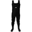 Abu Garcia Neoprene Fishing Waders - Wasserdichte Wathose mit integrierten Stiefeln und Filzsohlen für maximalen Grip, isoliert für Kaltwasserfischen, Waten und Outdoor-Aktivitäten XL
