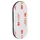 SOTech Blindrosette oval Edelstahl Schwarz 65x28