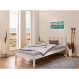 Interlink Kinderbett Fredy 90 x 200 cm Kiefer massiv weiß