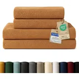 Blumtal Handtuchset 4-tlg. hellbraun