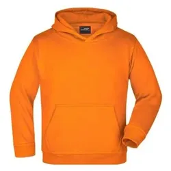 Kinder Kapuzensweatshirt JN047K, orange, Größe XXL - orange - XXL