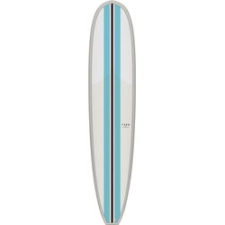 Torq TET Epoxy Longboard Classic 3.0 Wellenreiter surfboard, Farbe: Grau, Länge in Fuß: 9.1, Breite in inch: 23